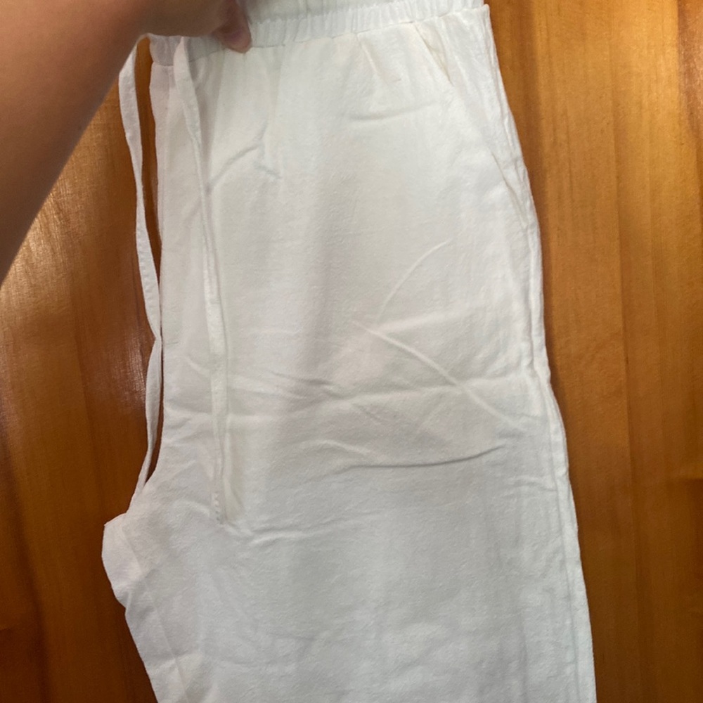 New casual white pants